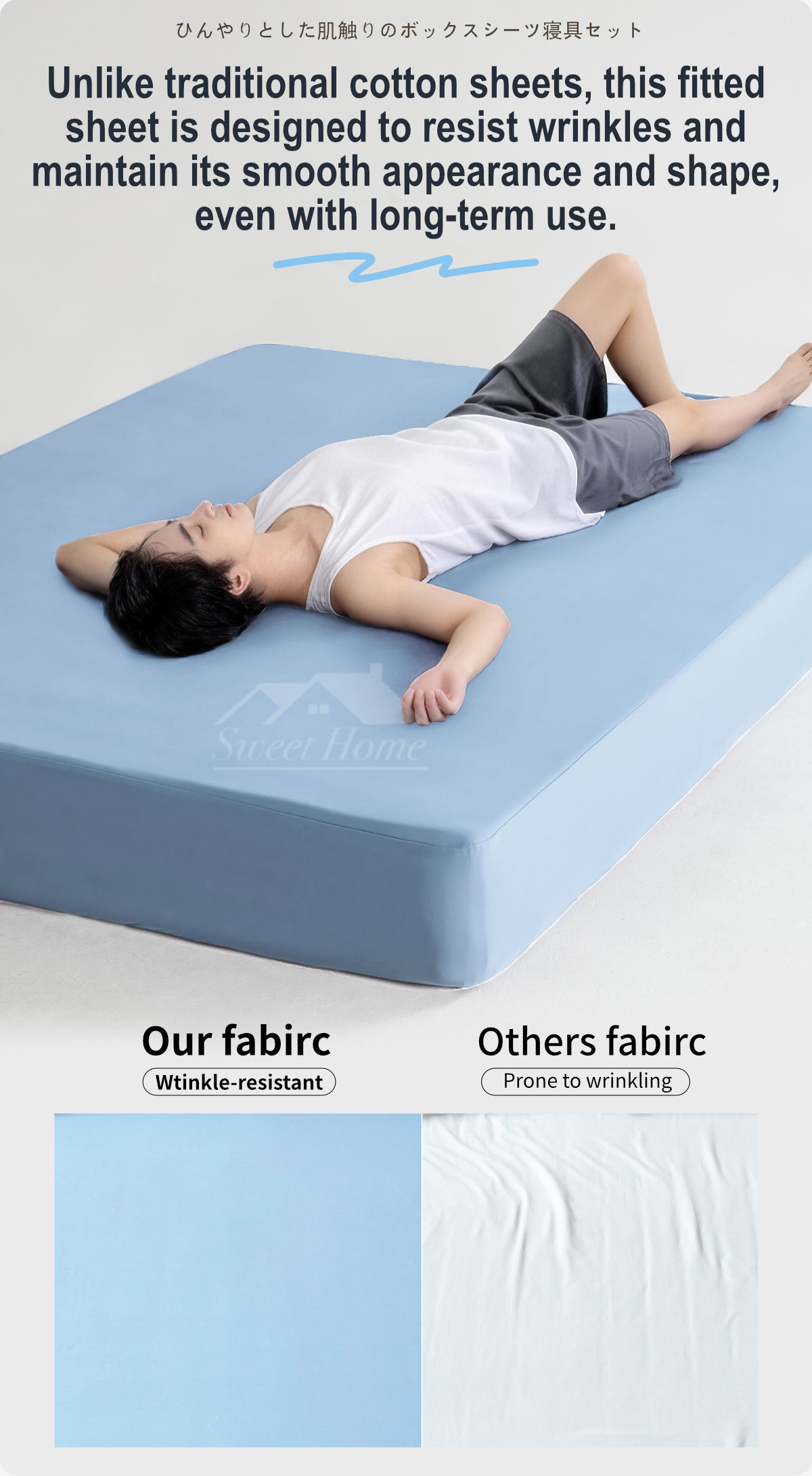 Cool-touch Fitted Sheet-4